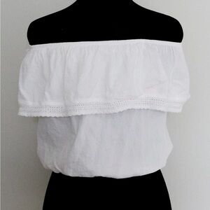 Sea Spice White Resort Wear Top